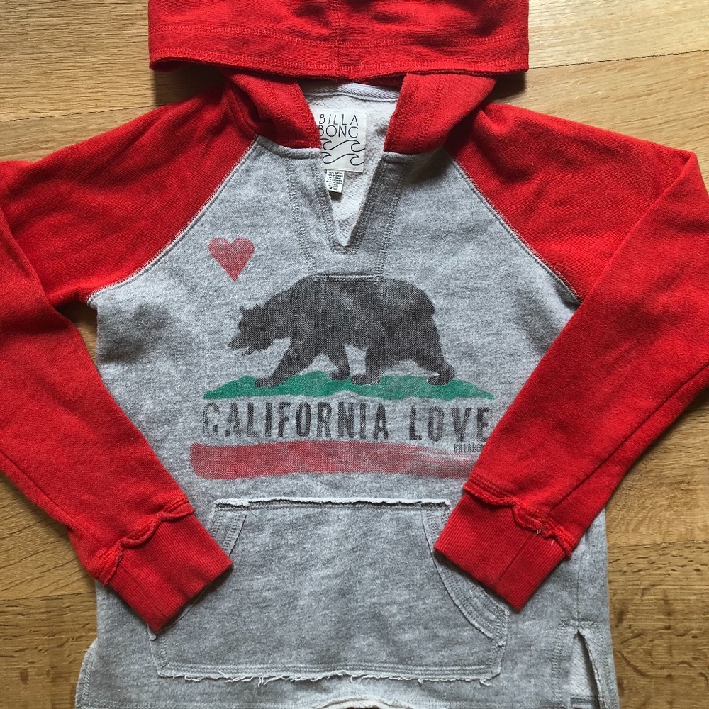 Billabong CA love hoodie girls